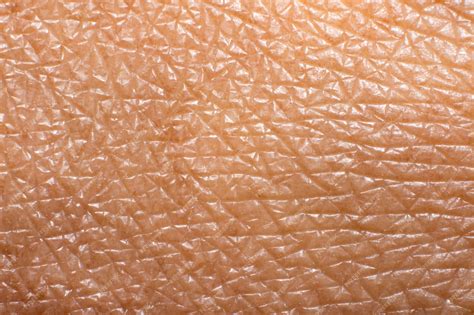 Close-up of radiant skin texture