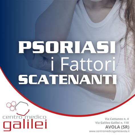 Diagramma dei fattori scatenanti della psoriasi