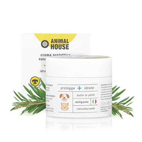 boccia di crema per cani con ingredienti naturali