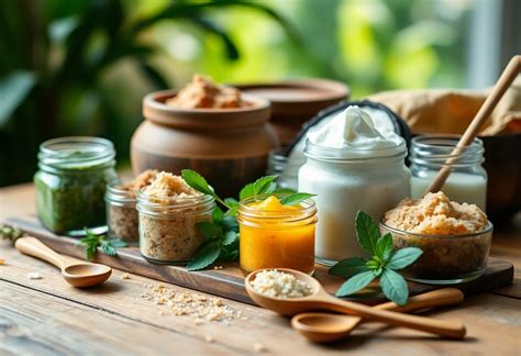 Ingredienti naturali in crema