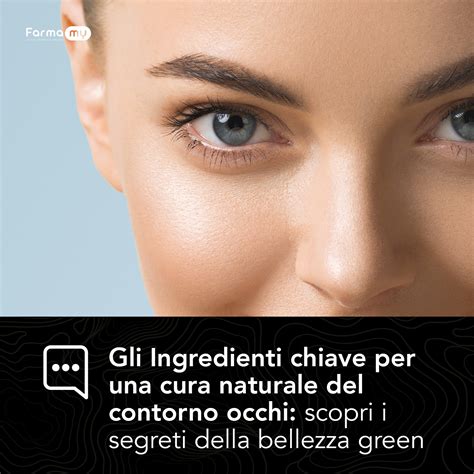 Infografica: Ingredienti chiave per il contorno occhi