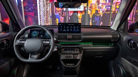 Interni Hyundai INSTER con sedili posteriori abbassati