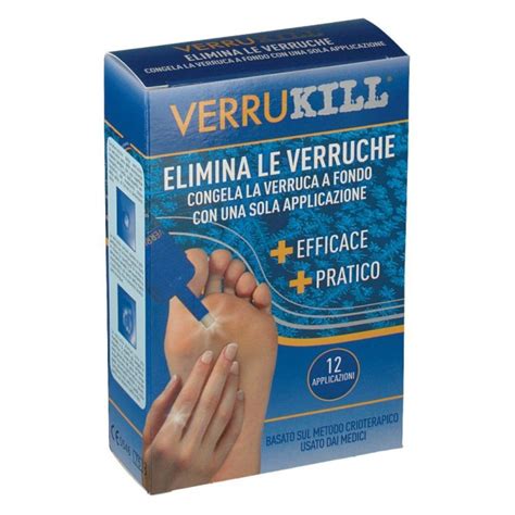 Immagine di uno spray crioterapico per verruche con applicatori