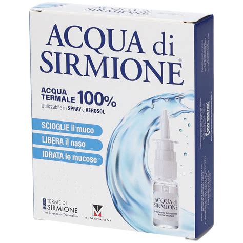 Schema composizione acqua termale Sirmione