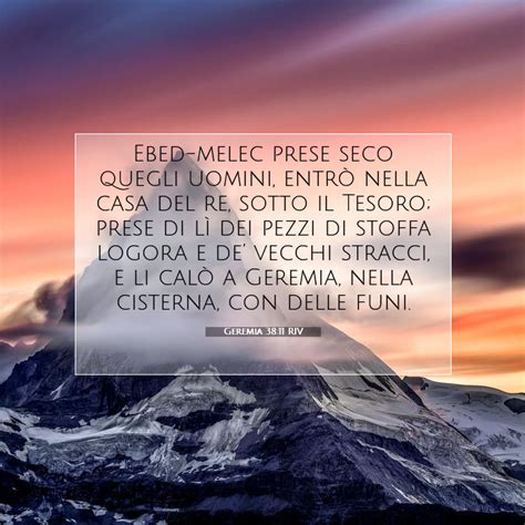 Immagine del versetto biblico Geremia 11:11