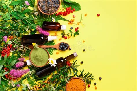 Immagine di ingredienti naturali per la cura della pelle