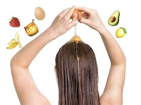 Ingredienti naturali per maschere per capelli