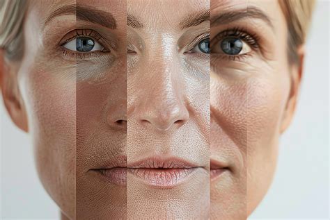 Schema che illustra cronoaging e photoaging