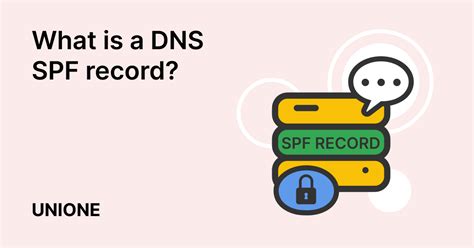 Illustrazione concettuale di un record DNS SPF