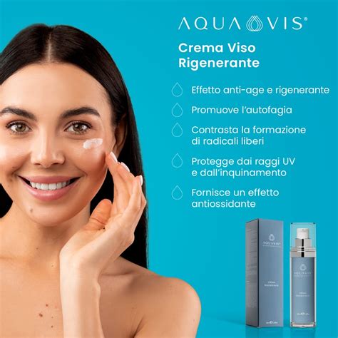 Schema degli ingredienti attivi in una crema viso rigenerante