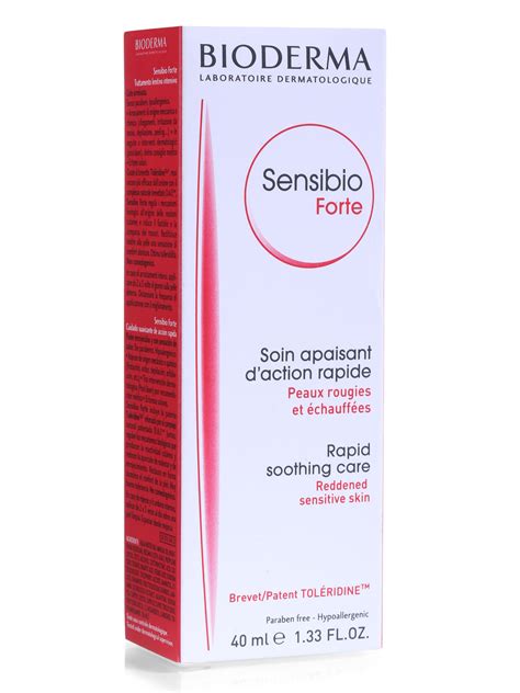 Lista ingredienti Bioderma Sensibio Forte