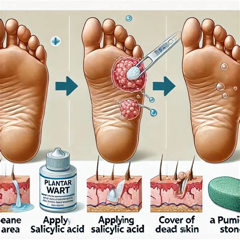 Schema di una bolla post-crioterapia su una verruca