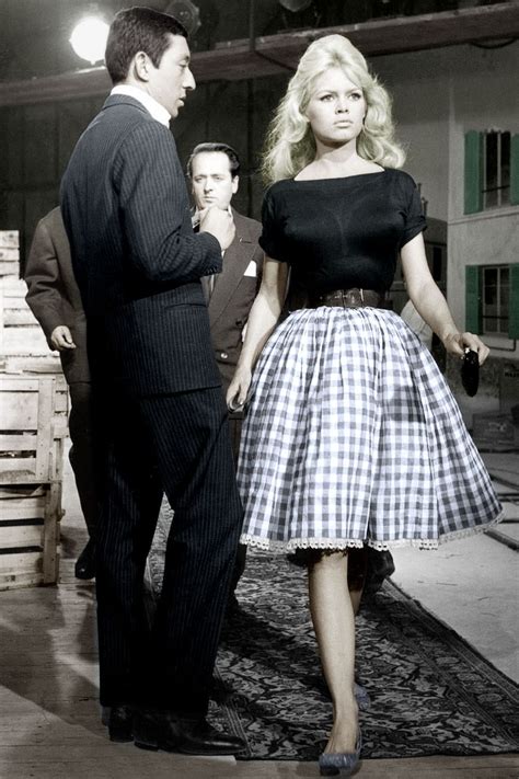 Brigitte Bardot in abito Vichy