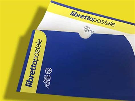 Illustrazione di un libretto postale storico e moderno