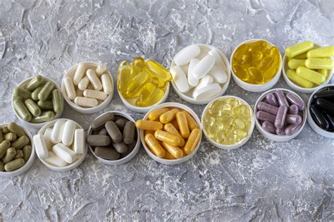 pillole e capsule di integratori