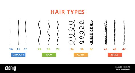 Diagramma di diversi tipi di sfumature per capelli uomo