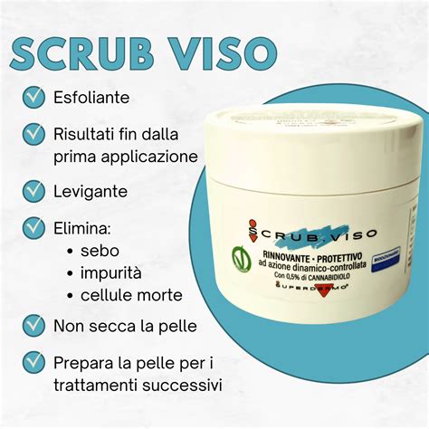 Diagramma applicazione scrub viso