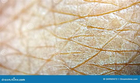 Campione di pelle al microscopio con evidenza di funghi