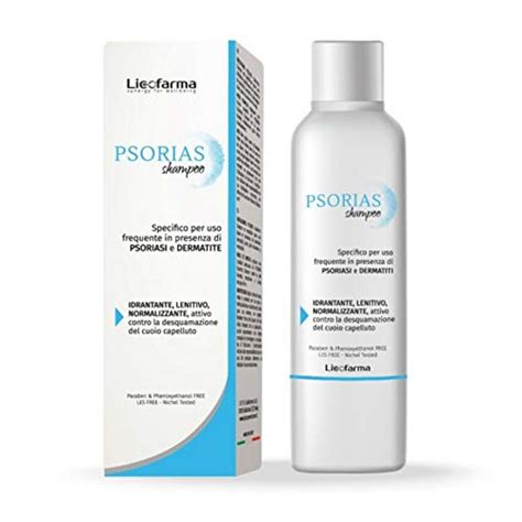 Infografica sugli ingredienti chiave negli shampoo per psoriasi