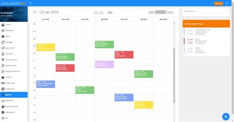 Calendario con appuntamenti medici segnati