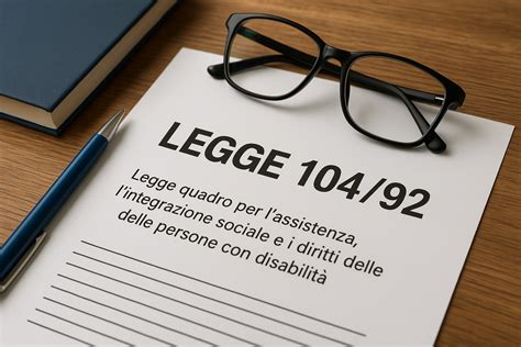 Icone che rappresentano i benefici della Legge 104: permessi, congedi, agevolazioni fiscali