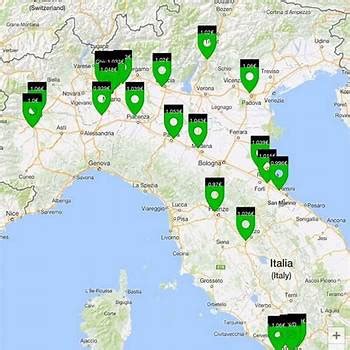 Mappa dei principali distributori di guanti medicali e professionali