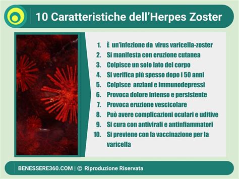 Varietà di farmaci utilizzati nel trattamento dell'herpes zoster