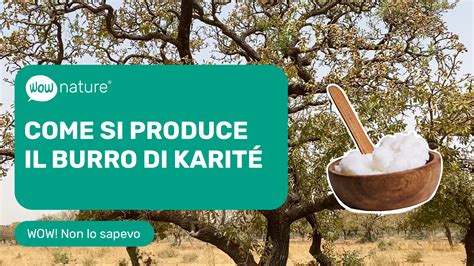 Burro di Karité in un recipiente