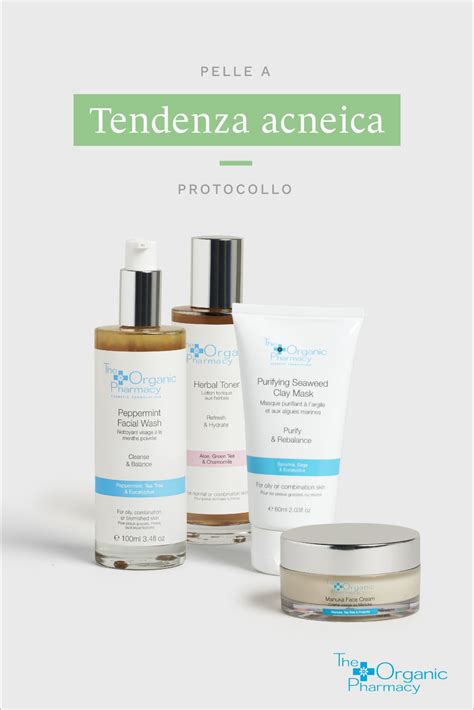 Prodotti per la cura della pelle con tendenza acneica