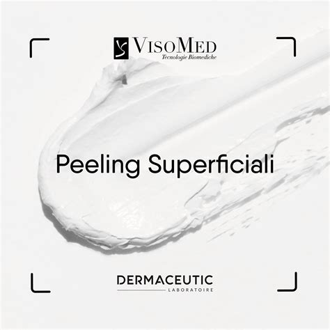 Esempi di flaconi di acidi per peeling superficiale