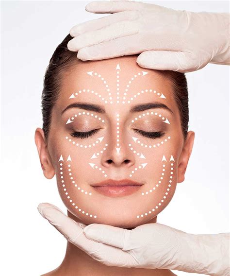 Illustrazione che mostra le diverse aree del viso su cui applicare le salviettine struccanti