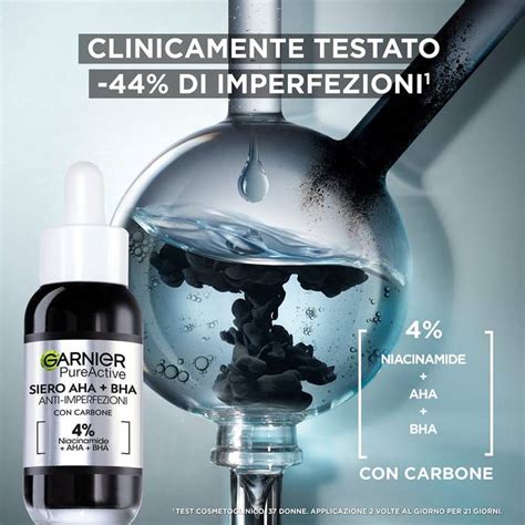 ingredienti siero Garnier anti-imperfezioni