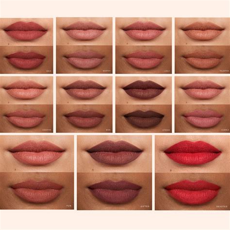 Texture di un rossetto opaco