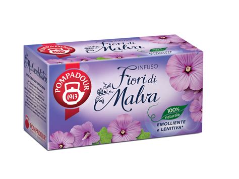 fiori di camomilla e malva