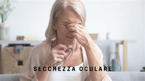 Occhi con segni di secchezza o arrossamento