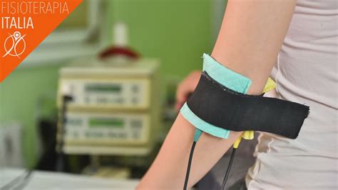 Schema illustrativo della ionoforesi per il trattamento dell'iperidrosi palmare