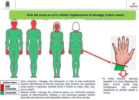 Grafico che mostra le aree del corpo soggette a sudorazione eccessiva