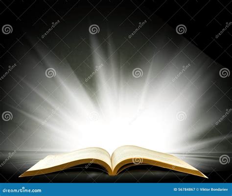 Immagine simbolica di un libro aperto con una luce che ne emana