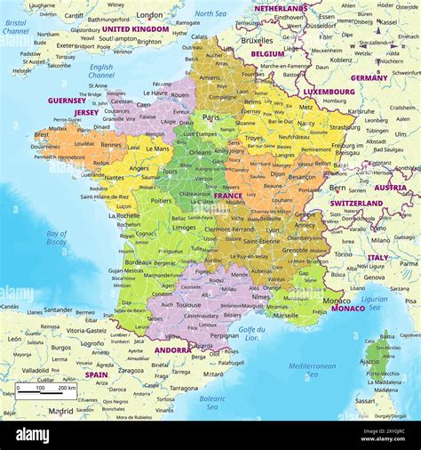 Mappa della Francia con evidenziata Vichy