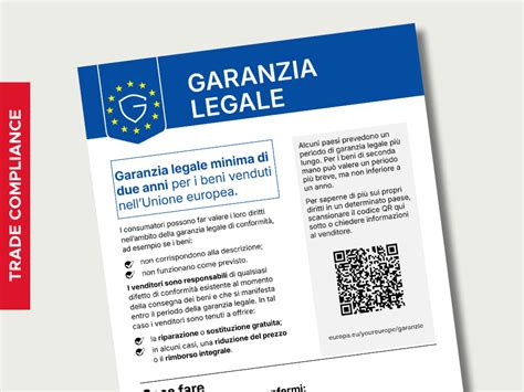 Diagramma che illustra la durata della garanzia legale e i tempi di denuncia