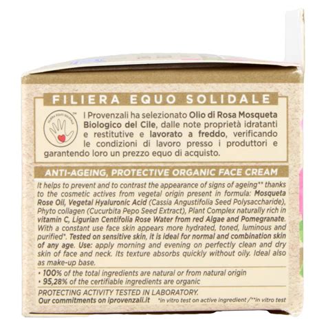 Composizione di una crema viso antietà biologica