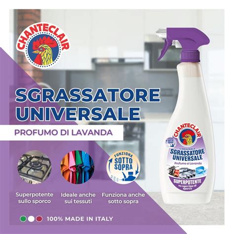 Flacone di Sgrassatore Universale Chanteclair