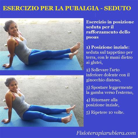 Esercizi di fisioterapia per la pubalgia