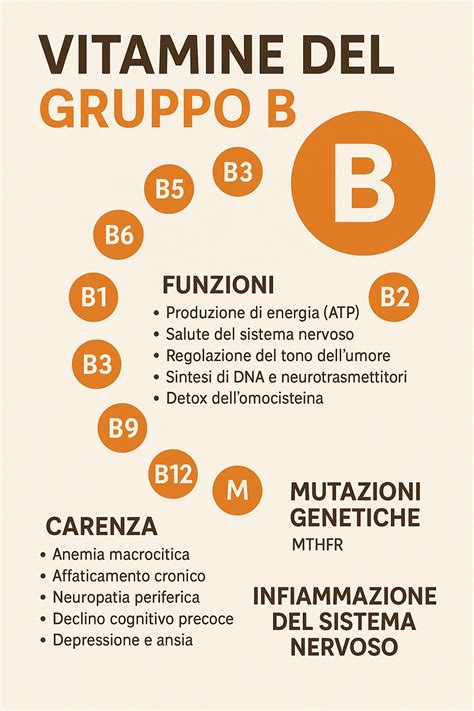 Diagramma che illustra il ciclo dell'omocisteina e il ruolo delle vitamine del gruppo B
