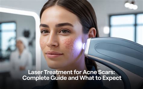 Laser treatment for acne scars