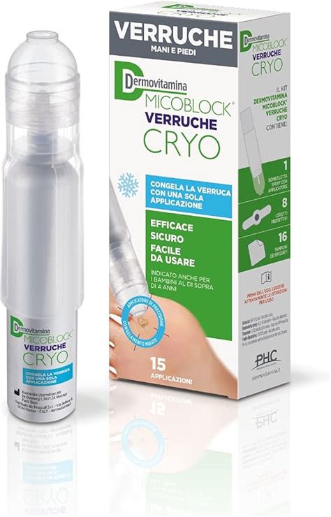 Immagine di un kit per la crioterapia delle verruche