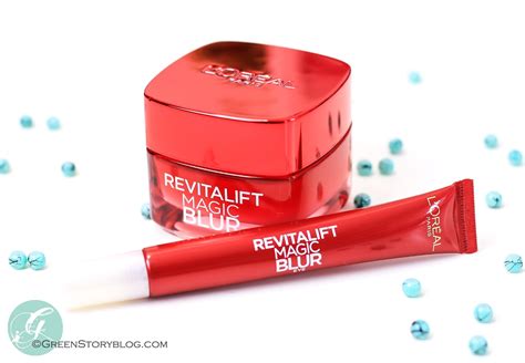 Schema comparativo: pelle prima e dopo l'applicazione di Revitalift Magic Blur