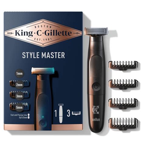 Illustrazione di un rasoio elettrico Gillette avanzato con testine di ricambio