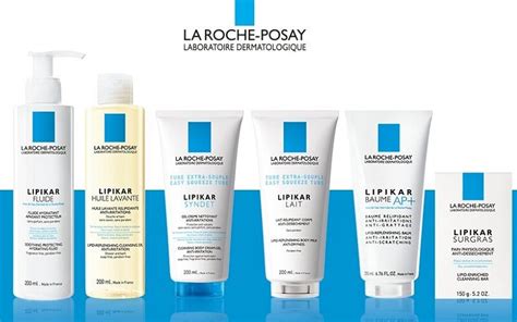 Immagine di diversi prodotti della linea La Roche Posay Lipikar