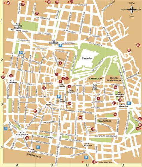 Mappa di Brescia